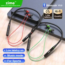 Zime Victory TWS Earphones Bluetooth 5.0 Wireless Waterproof Sport Headset Noise Reduction PUBG 65ms Low Latency Gaming Earbuds