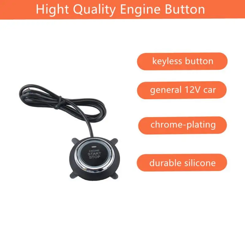 

Remote Keyless Entry Kit Car Alarm Remote Control Speaker Passive Keyless Push Button Remote Kit Fit For All 12V Car
