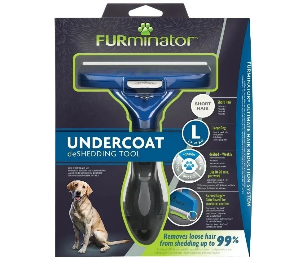 FURminator для собак крупных короткошерстных пород Short Hair Large Dog L | Дом и сад