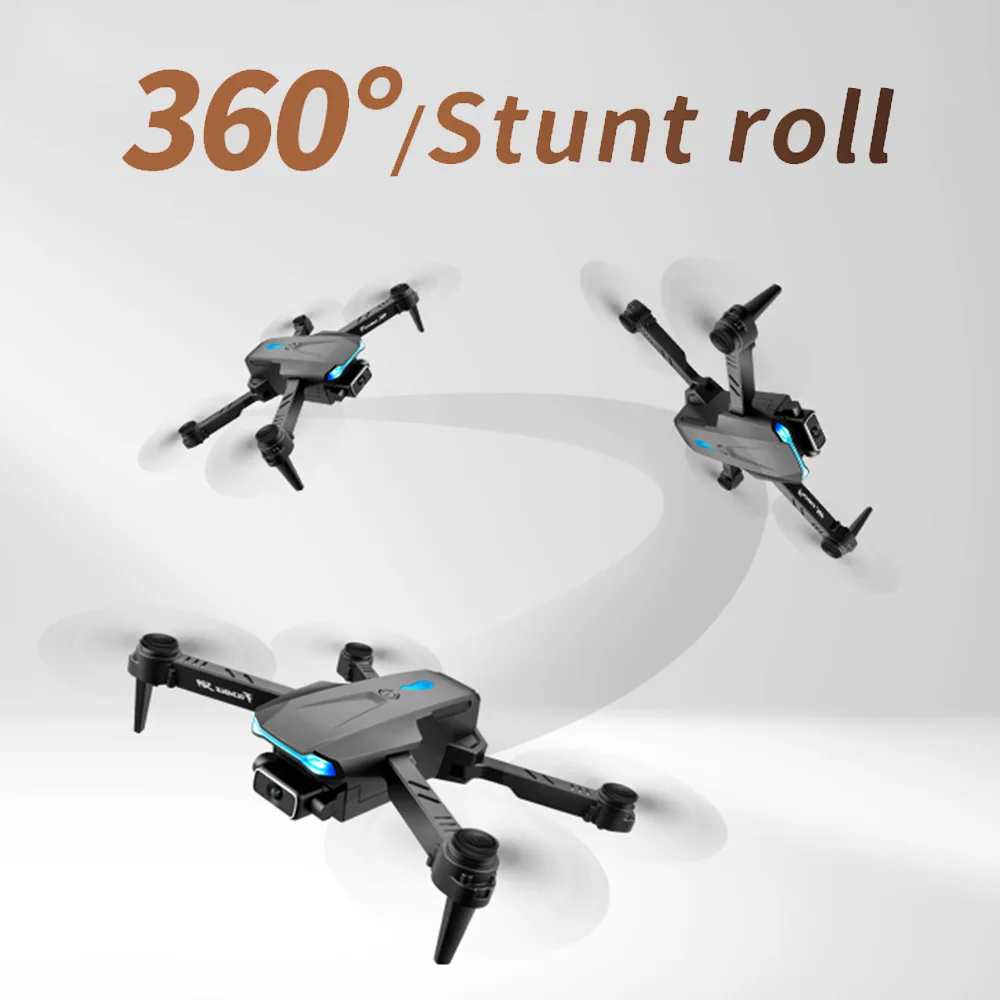 2021 RC Дрон 4K HD Двойная камера передача в реальном времени Wi-Fi FPV аэрофотосъемка