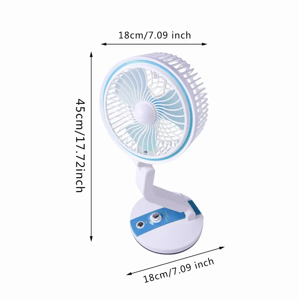 

Folding Fan Mini Convenient Multifunctional Desktop Potable Fan Mini Portable Folding Telescopic Fan USB Charging Desktop Home