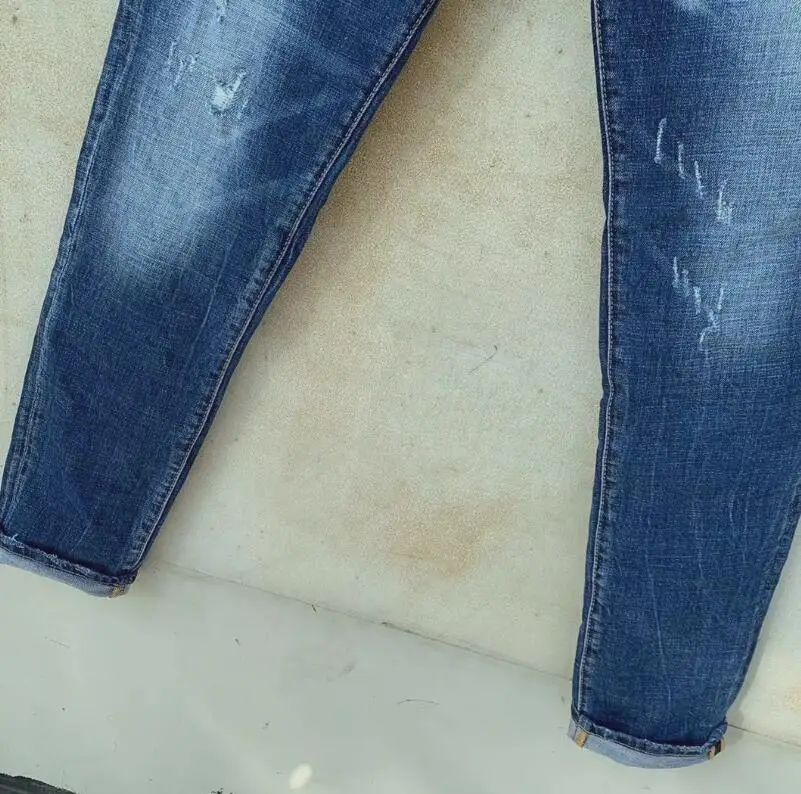 pants jeans classic,Authentic DSQUARED2,Retro,Italian brand ,Women/Men Jeans,locomotive,Jogging jeans,DSQ016