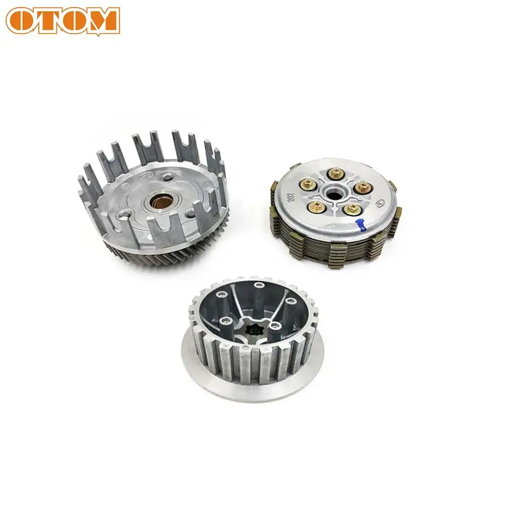 

OTOM Motorcycle Clutch Assembly For YAMAHA DT230 MT250 Transmission Disc Plate Off Road Motocross Engine Parts dt 250cc