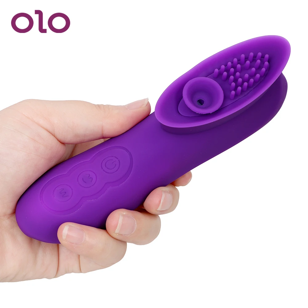OLO 12 Режим присосок для соска вибратор Эротические G spot Влагалище Массажер Секс
