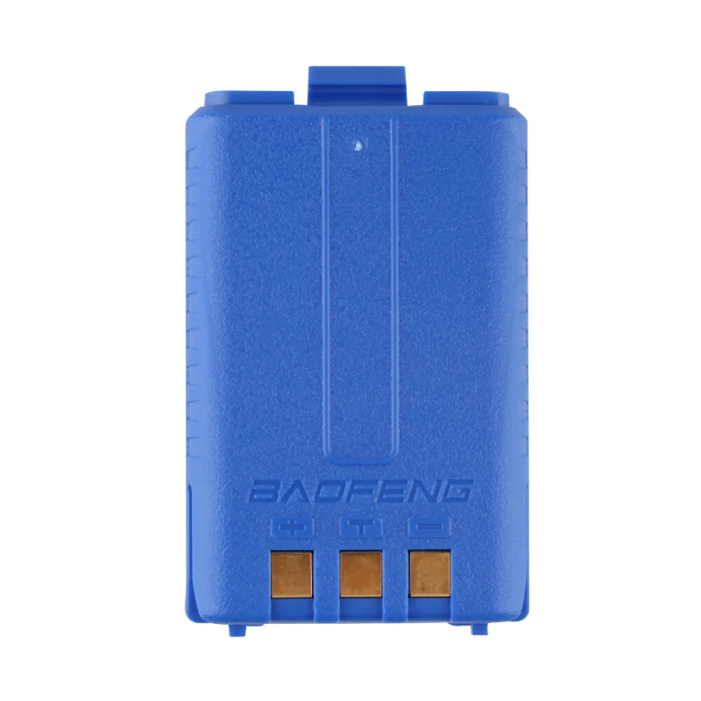 Blue 1800 мА/ч, BL-5 литий-ионный аккумулятор Baofeng uv5r Батарея для РАДИОТЕЛЕФОНА Walkie Talkie “иди и аксессуары Baofeng UV-5R Uv-5re UV-5ra UV 5r Батарея - Цвет: Blue