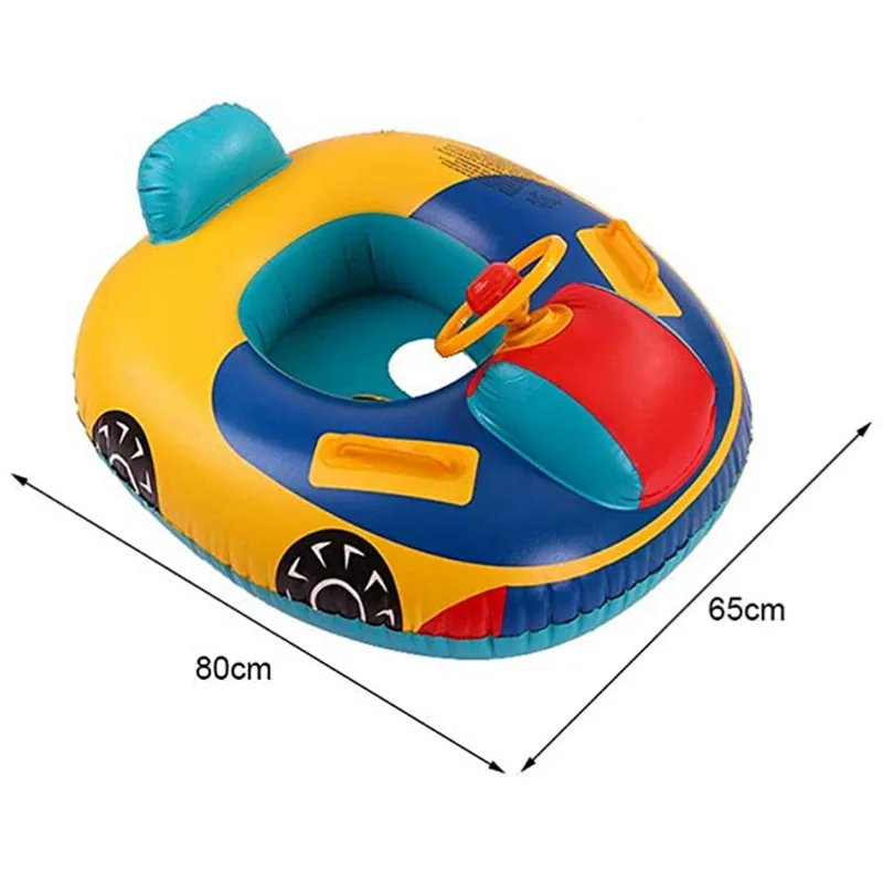 

2021 Summer Baby Inflatable Pool Float Car PVC Swimming Floats Ring Swim Training Swim Aid Toys Swimming Equipment Water Proof