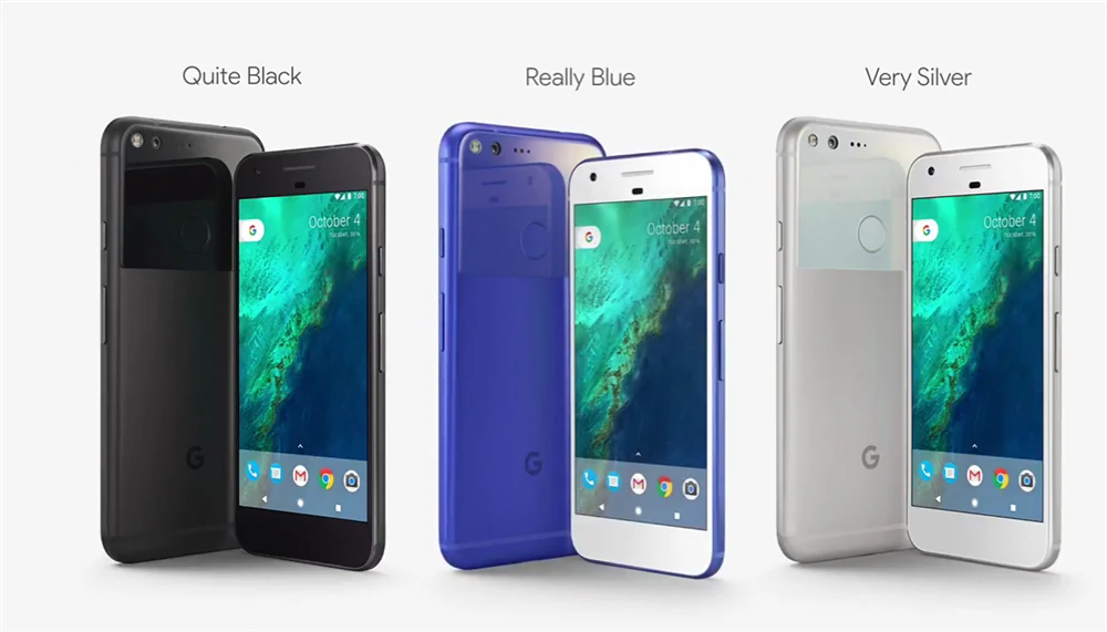 Мобильный телефон Google Pixel, 4G LTE, Android, четырехъядерный процессор 5,0 дюймов, 128 МП и 8 Мп, 4 Гб ОЗУ, Гб ПЗУ, отпечаток пальца, NFC