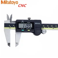 mitutoyo cnc caliper absolute 500 196 30 digital calipers stainless steel inchmetric 8 0 200mm range 0 001 accuracy 0 0005