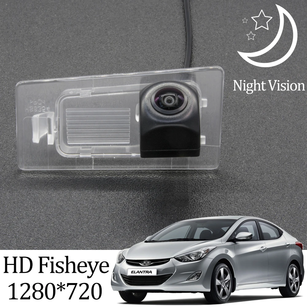 Камера заднего вида рыбий глаз Owtosin HD 1280*720 для Hyundai Elantra/Avante MD AD 2011-2020 автомобильные