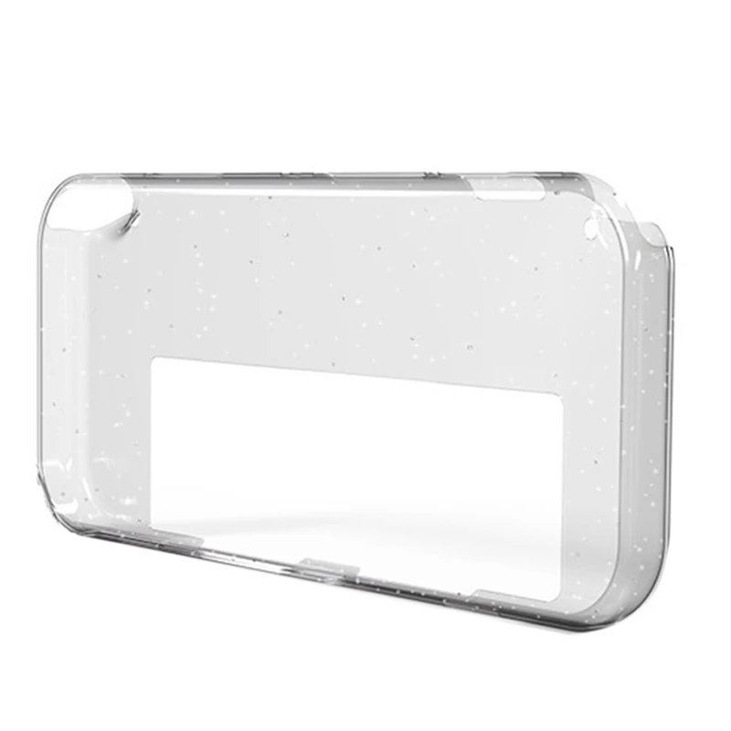 

For Nintendo Switch OLED Console & Joycons Protective Case PC Shell Ultra Slim Cover Dockable Lightweight Transparent