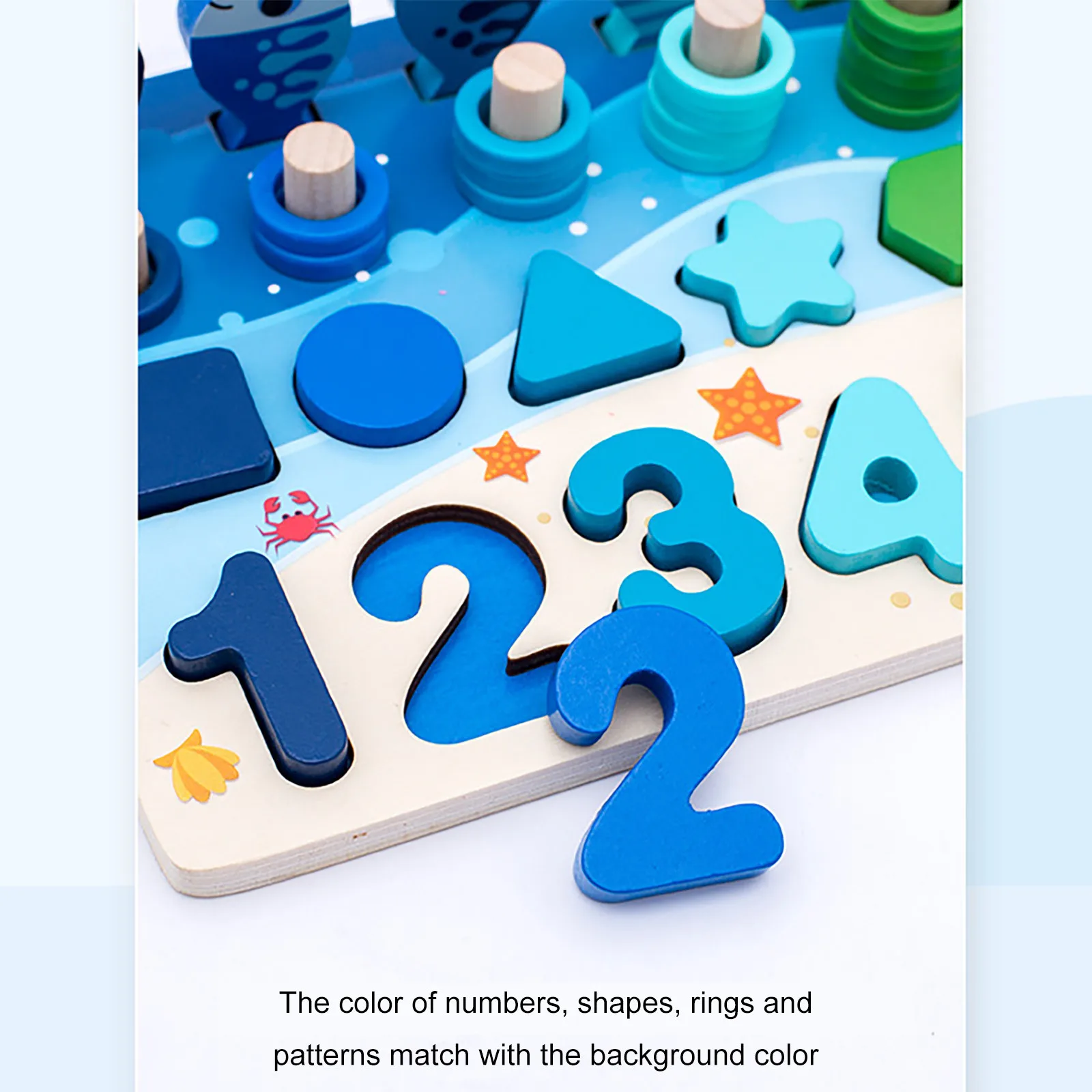 Детские развивающие 3d-игрушки для дошкольников деревянные арифметические