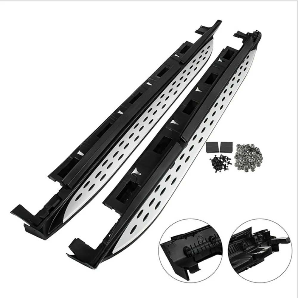 Универсальная боковая подножка из алюминиевого сплава для Mercedes Benz GLC Nerf Bar