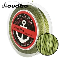 jioudao 150m 8strands 4strands spotted pe fishing line braided mix color spot line 10 160lbs smooth invisible carp fishing cord