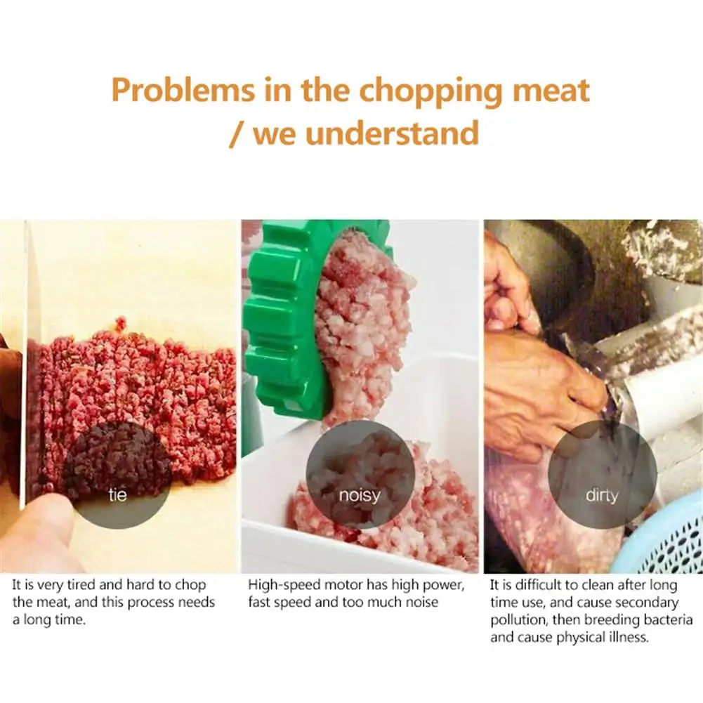 Ручная мясорубка сосисок бытовой измельчитель сонифер кухонные инструменты для