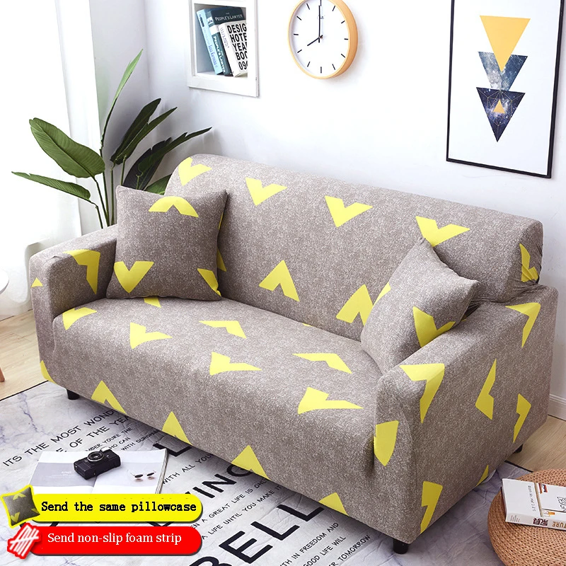 3 местный эластичный диван подлокотник крышка Slipcover стрейч для гостиной Универсальный нескользящий все включено мебель протектор