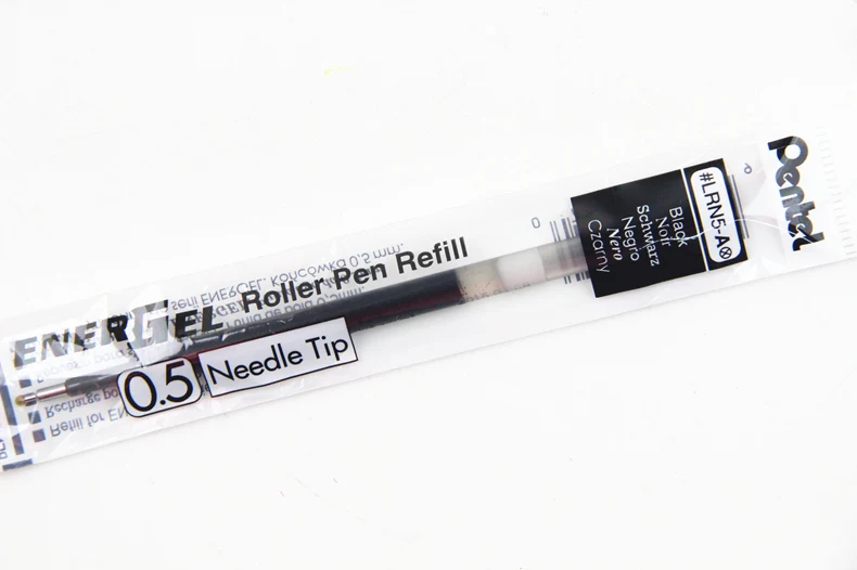 Pentel Energel X Сменный Наконечник иглы LRN5 Сменные гелевые чернила Подходит для BLN75/105 0 5