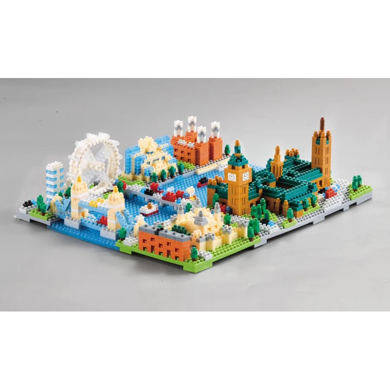 Нью-Йорк Архитектура Статуя Свободы Лондонский глаз Биг Бен Тауэрский мост алмаз