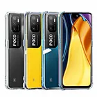 Противоударный прозрачный силиконовый чехол Poco m3 Pro 5G Pocophone X3 X 3 Pro NFC для Xiaomi Poco x3pro m3 poxo F3
