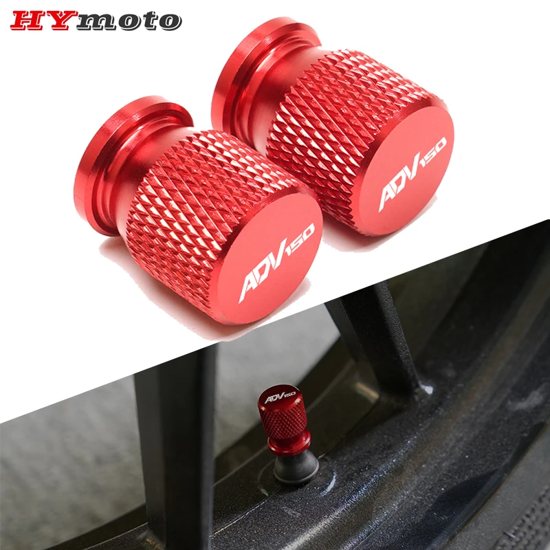 

CNC Aluminum Tyre Valve Air Port Cover Stem Cap High Quality Motorcycle Accessories For HONDA ADV 150 ADV150 2019 2020 2021
