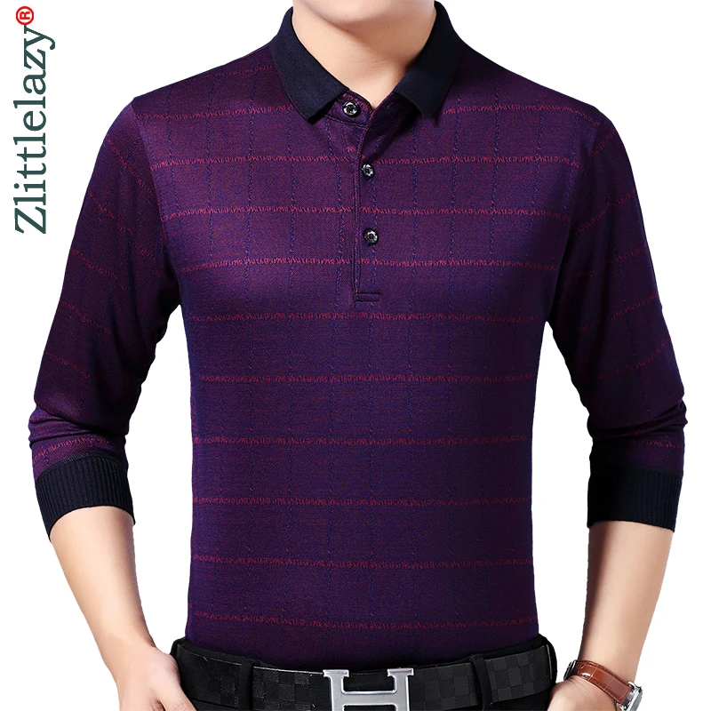 2021 брендовая Повседневная Роскошная рубашка поло для фитнеса с длинным рукавом