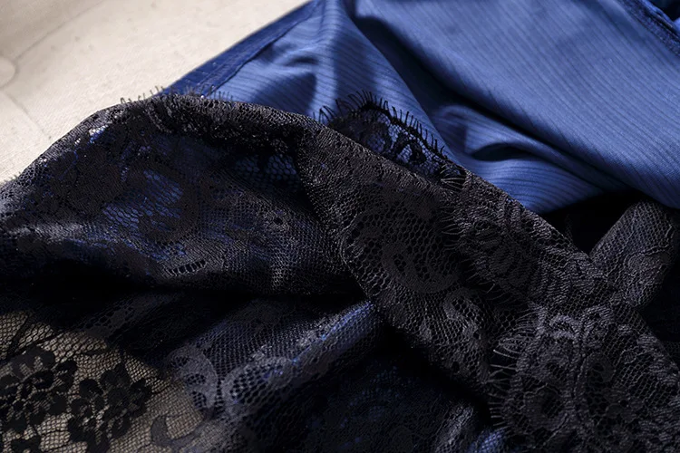 Autumn Winter Navy Blue Casual Velvet Women Long Sleeve Solid Elegant Dress Women Plus Size Dinner Dresses for Women Robe