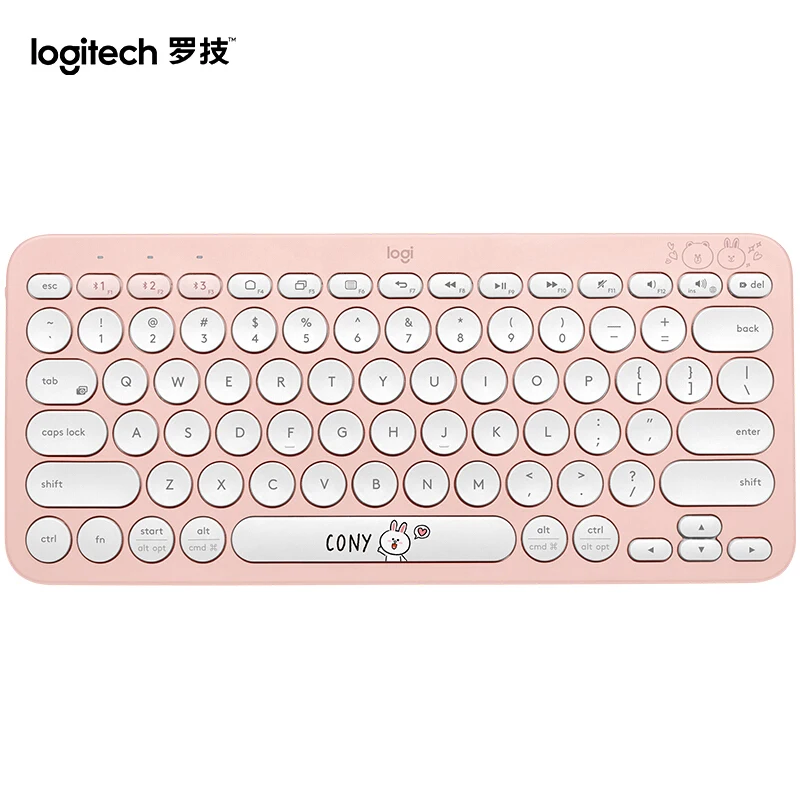 Logitech K380 клавиатура Bluetooth Беспроводная linemate многоцветная Windows MacOS Android IOS Chrome OS