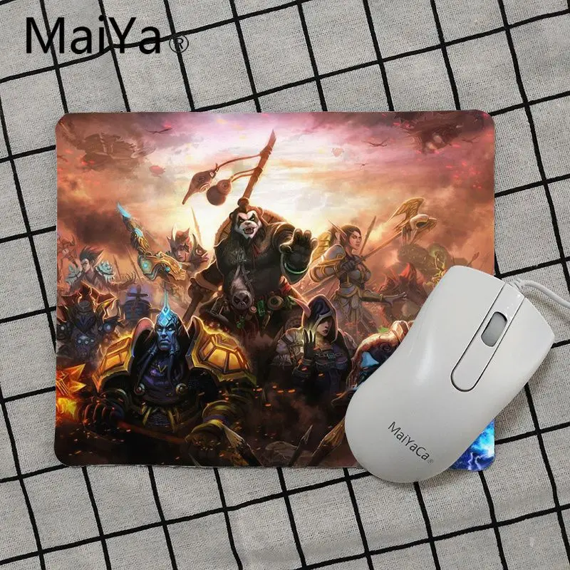 Maiya высокое качество WOW World of Warcraft красивый коврик для мышки в стиле аниме подставка под руку мышь