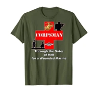 fmf warfare specalist 8404 corpsman red friday t shirt
