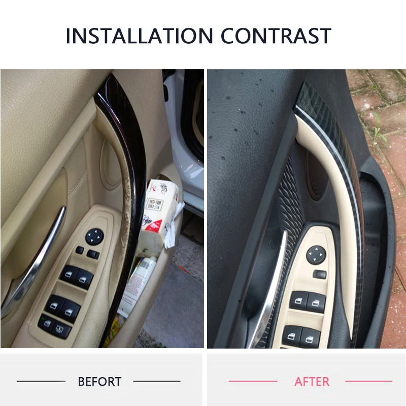 Дверная ручка для салона автомобиля внутренняя отделка Крышка BMW F30 F31 F32 F33 F35 F36 2012