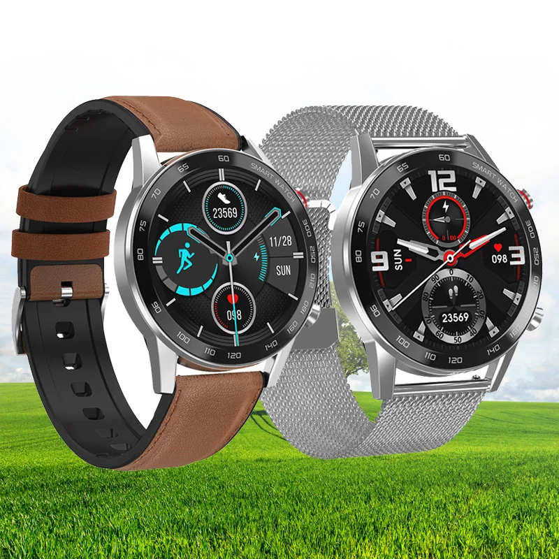 Новые умные часы IP68 Водонепроницаемый вызовов через Bluetooth 360*360 Разрешение ЭКГ