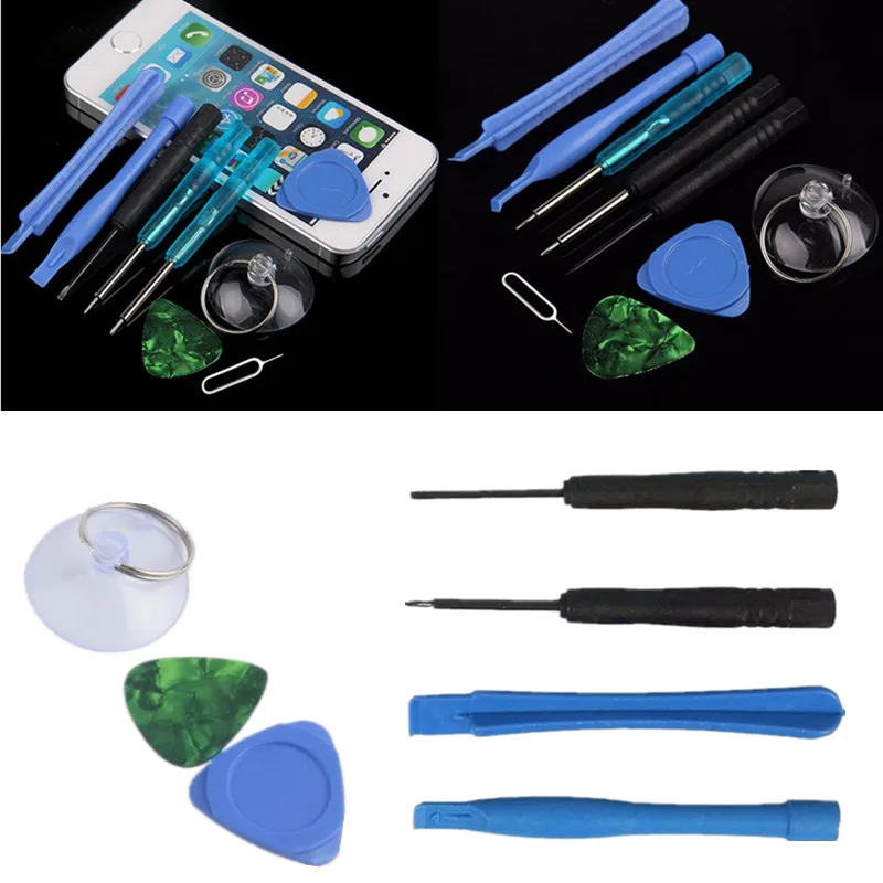

9 PCS/Set Useful Home Phone Portable Cup Disassembly Pry Screen Pliers Suction Opening Screwdriver Set Mobile Phone Repair Tool