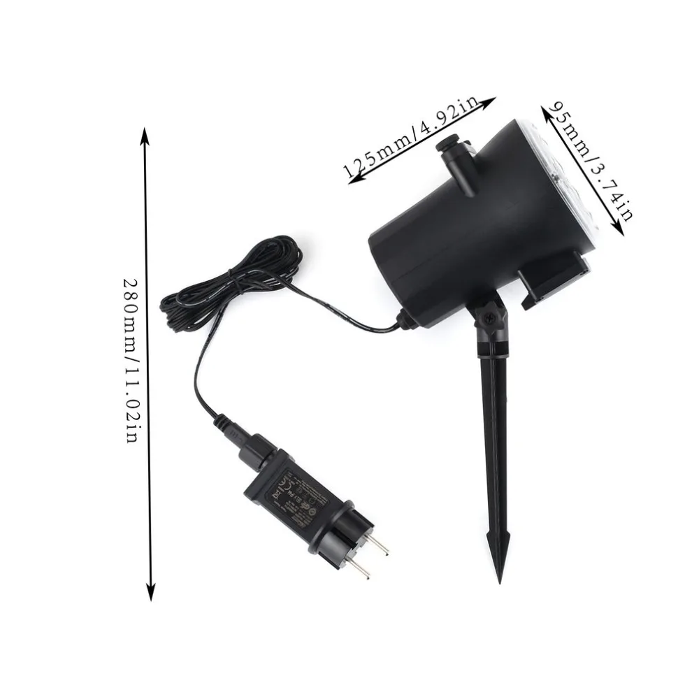 ICOCO Новое поступление высокий светильник светодиодный садовый проектор для