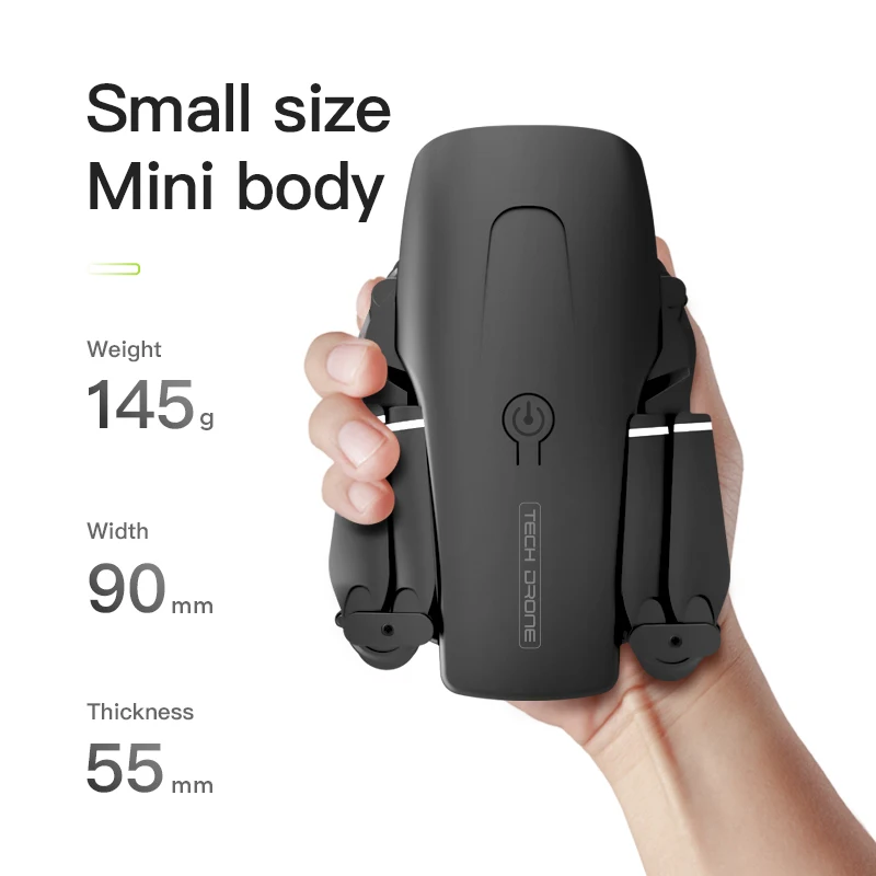 CONUSEA 2020 Новый мини Дрон 4K с Wi Fi FPV двойная HD камера оптический поток складной
