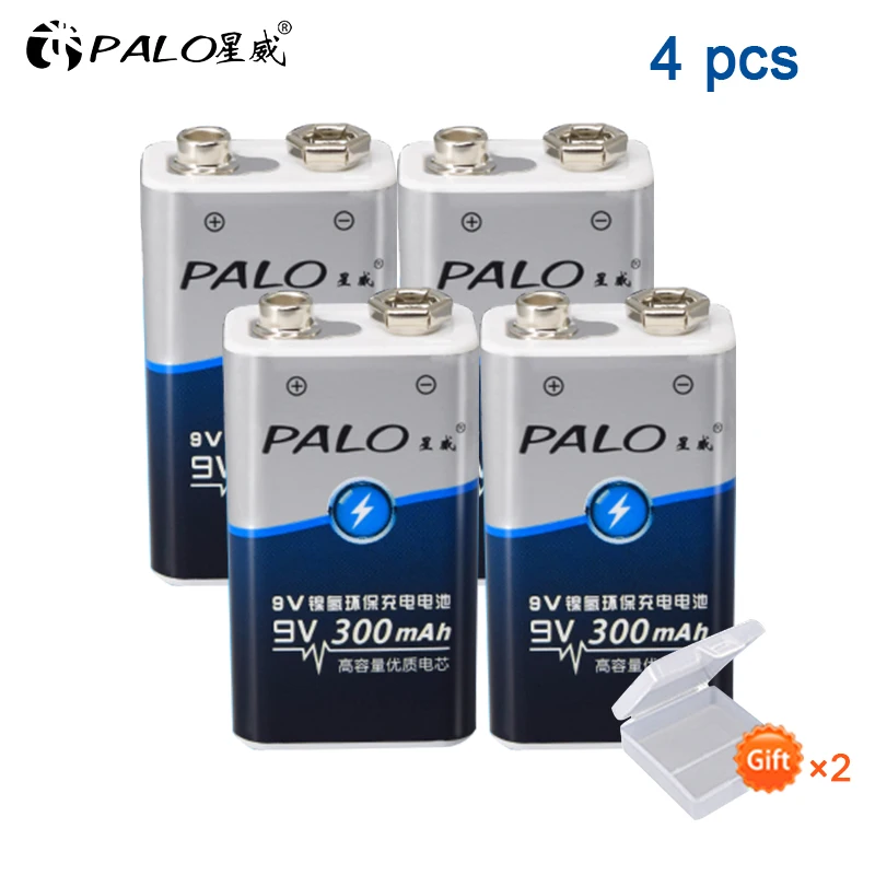 PALO 9 v ni mh аккумуляторная батарея 6F22 V 300mAh батареи напряжение для дыма игрушки