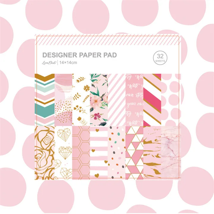 YaMinSanNiO 32 листа бумага для скрапбукинга оригами художественная фона бумажная