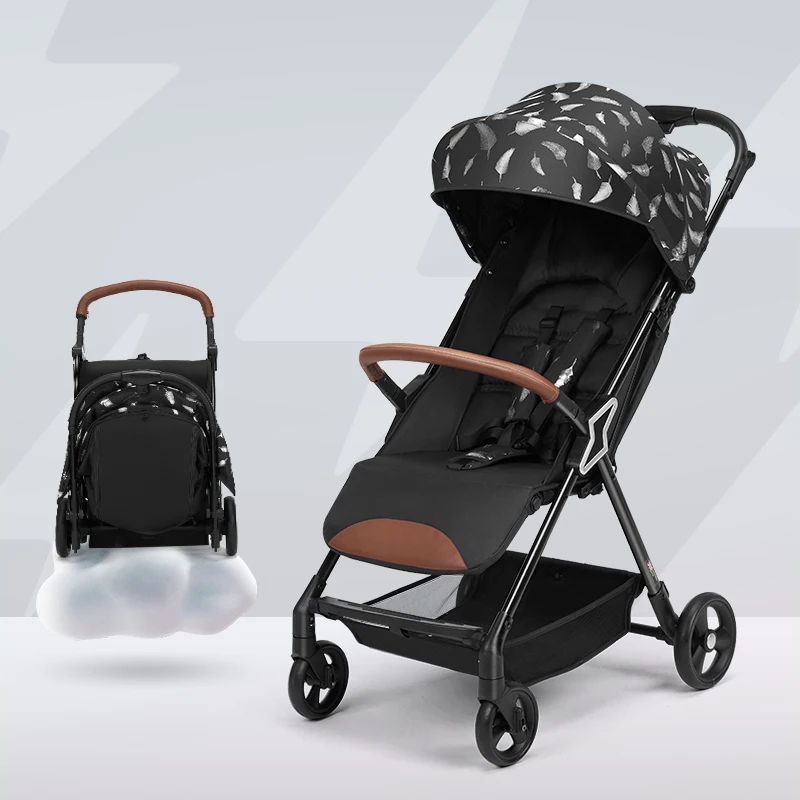 

2021 New Upgrade Baby Stroller Wagon Portable Folding Baby Pushchair Lightweight Pram Baby Carriage Baby Car