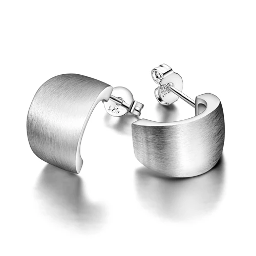 Модные женские босоножки в богемном стиле простой 925 серебряные серьги-гвоздики