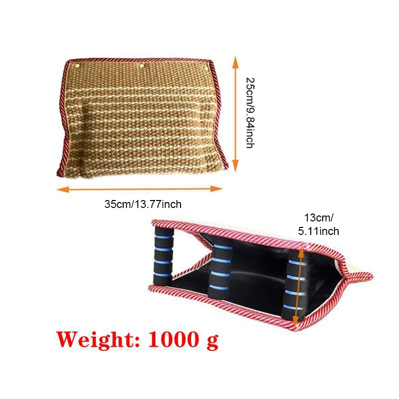 Precio Funda De Mordida De Entrenamiento Para Perros Engrosada, Almohada De Remolque Protección Para Brazos, Pastor Alemán, Rottweiler, Mascotas, Juguetes Para Masticar, Suministros De Accesorios