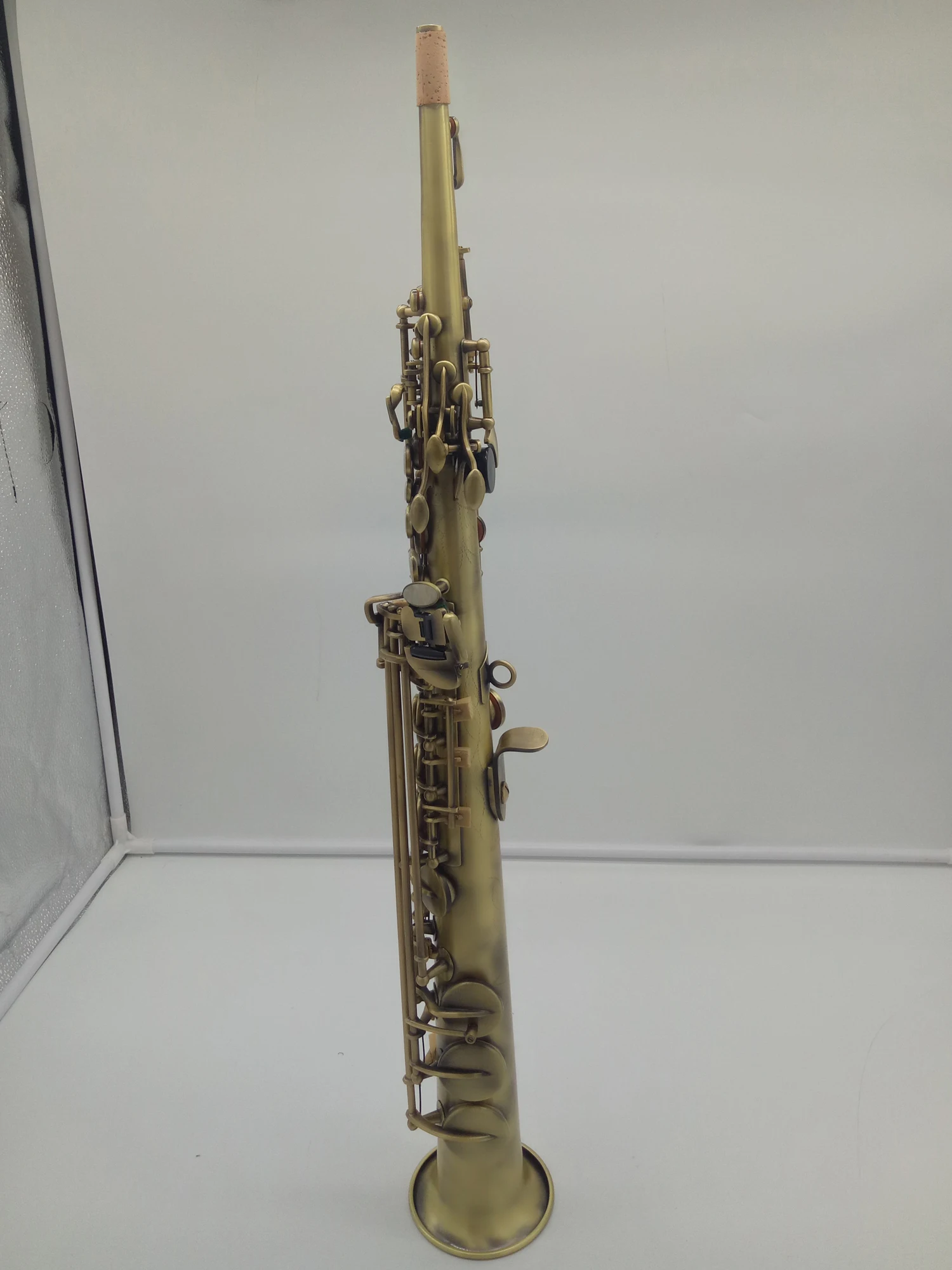 Бренд MFC сопрано саксофон Ссылка 54 имитация состаренной меди B-ровное Sax R54
