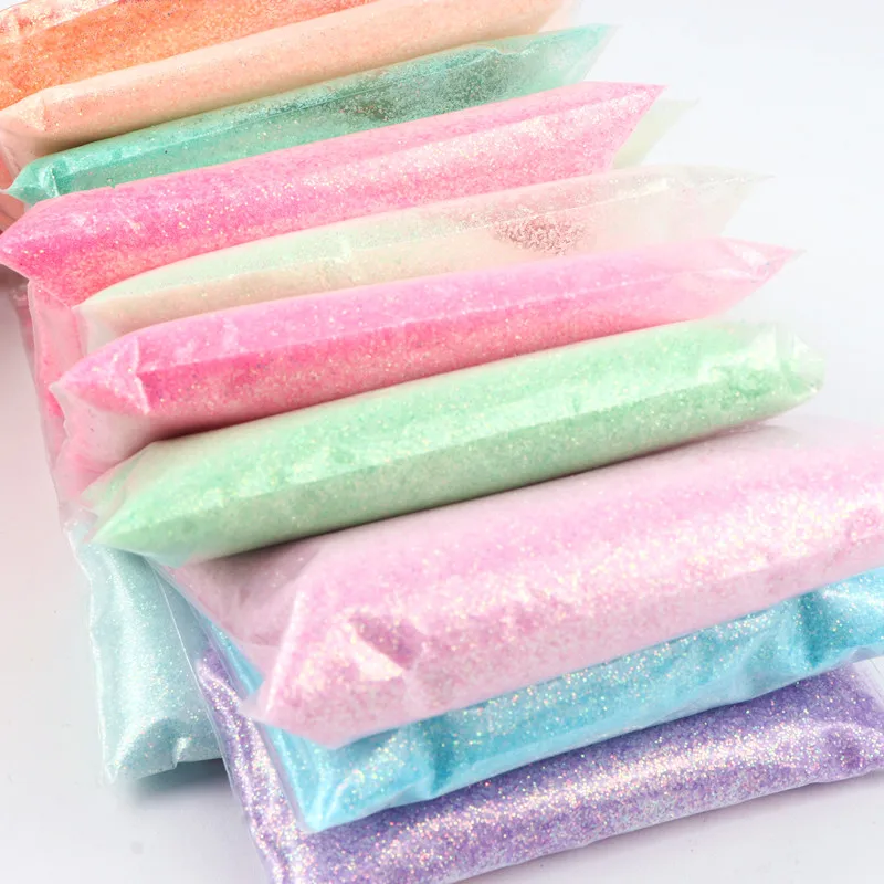 Блестки Макарон Для ногтей блестящие сахарные конфеты порошок эффект покрытия