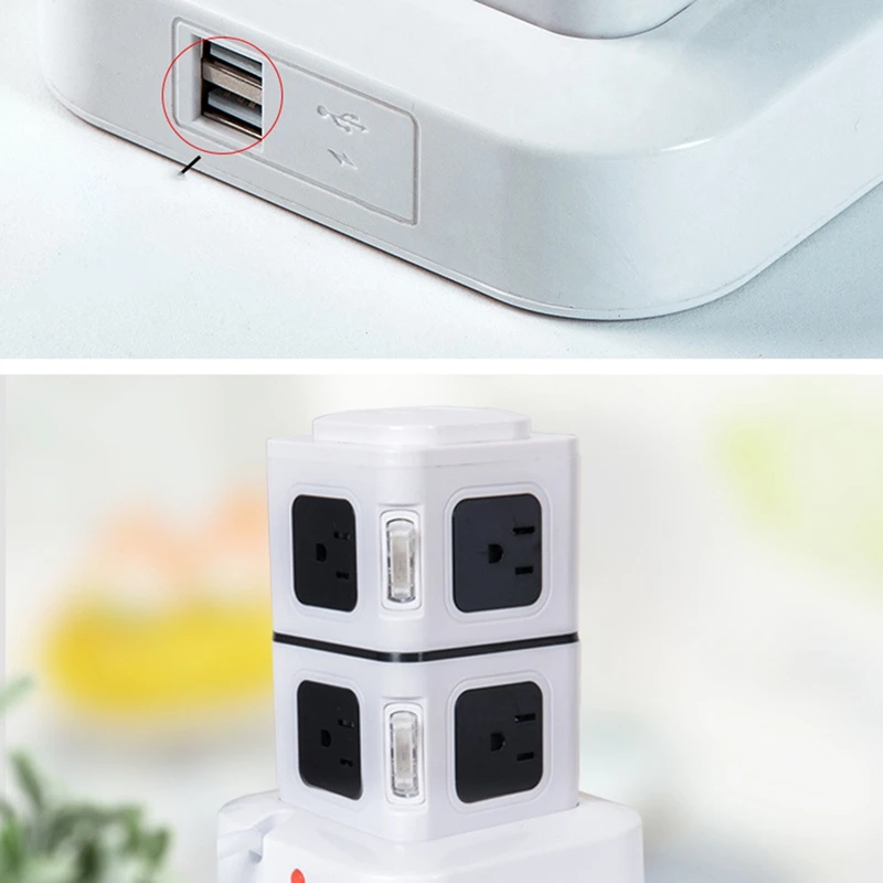 Блок питания стандартное многоцелевое отверстие USB интеллектуальная