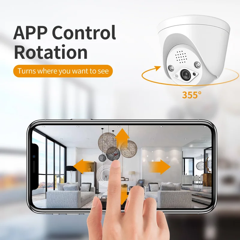 

ZHUHUIFEI H.265 8CH 3M Indoor HD Wireless CCTV System with Screen WIFI IP Security Camera P2P NVR Video Surveillance Kit