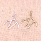 7 шт. рогатый Олень Подвески для ожерелье браслет украшения рукоделие своими руками, ручная работа, 51*40 мм