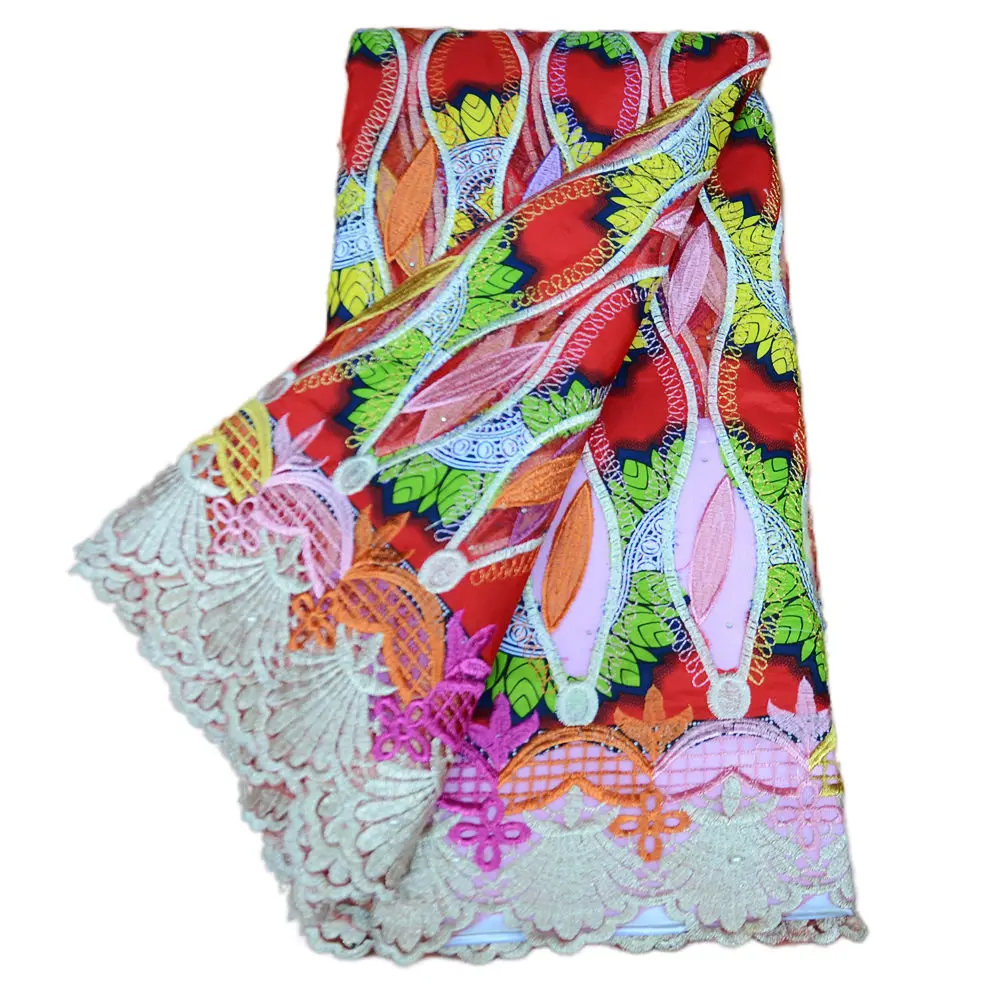 

African Swiss Voile Lace Fabric 2021 Swiss Cotton Lace Fabric High Quality Nigerian Lace Fabric For Sewing 5yards R731-6