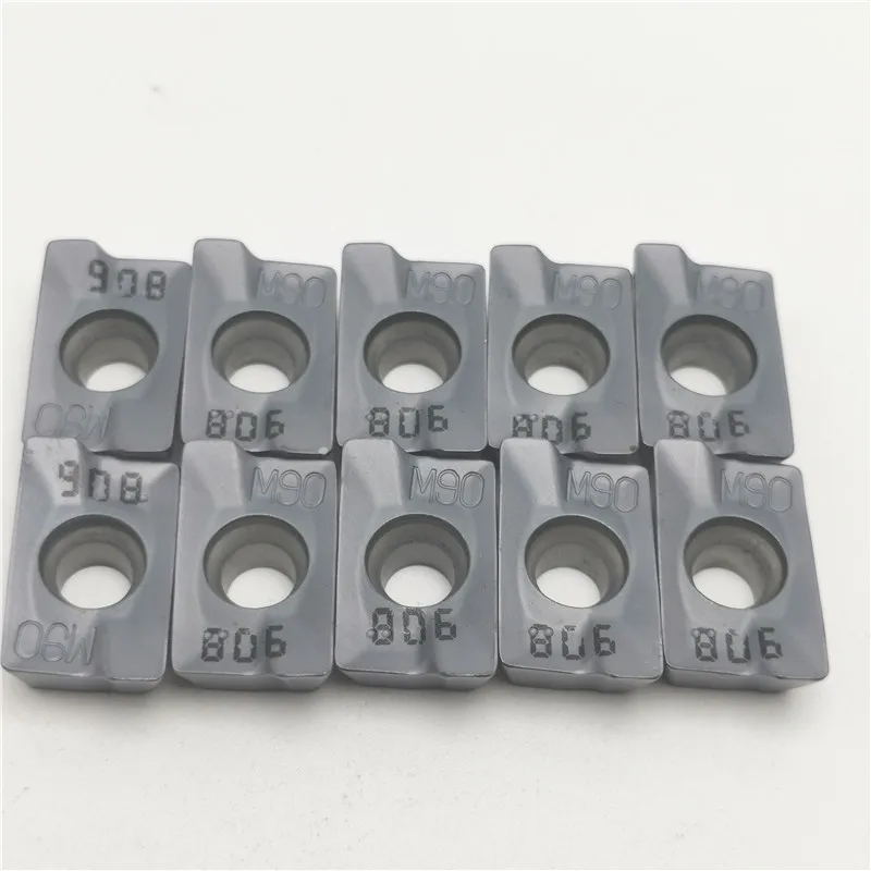 10 шт. высокое качество sanyinghe HM90 ADKT1505PDR IC908 ЧПУ Карбид фрезерные вставки лезвия