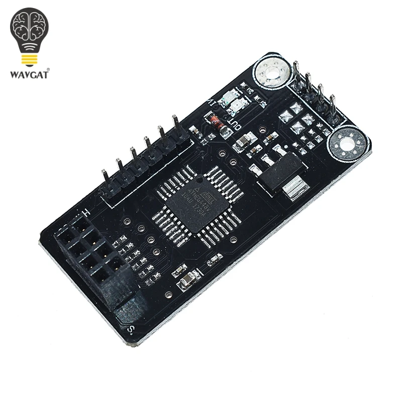 WAVGAT NRF24L01 разъем адаптера пластина плата ATMEGA48 беспроводной Щит модуль SPI к IIC I2C TWI