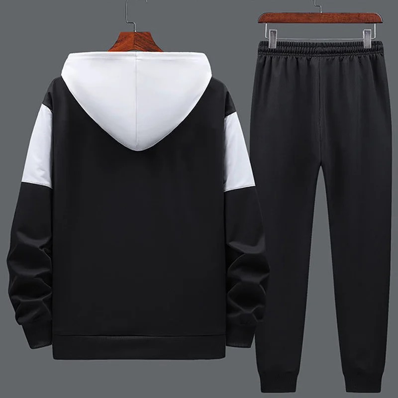 

Men INIKE Tracksuit Two Pieces Set Spring Autumn Men's Set Hooded Sweatshirt+Pants Fashion Hoodie Sportswear Suit Clothing