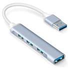 USB-концентратор на Type C, 4 порта, 3,0-3,1 дюйма