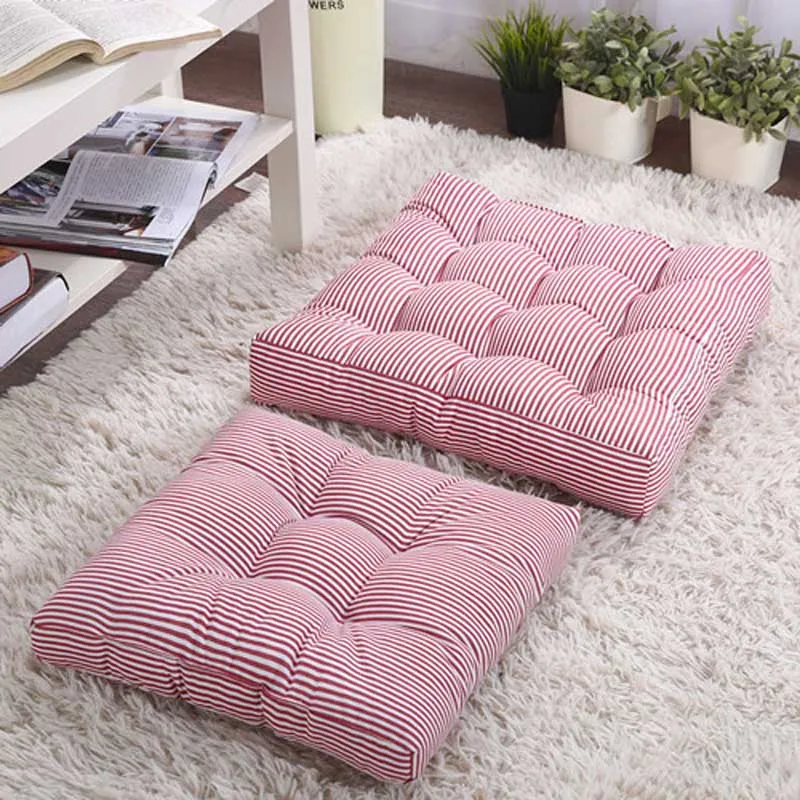 Круглый утолщенный матрас для окон Futon 1 шт. квадратная скамейка пуф домашнее