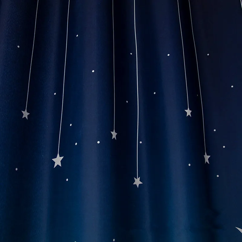 Затемняющие занавески с лебедем для детской спальни Jinya домашний декор красивые